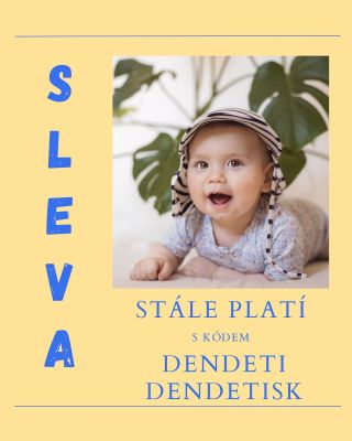 ⏳ POSLEDNÍ ŠANCE! Sleva 20 % končí už zítra! 👶🧡 Pokud jste ještě nestihly využít naši akci, teď je ten pravý čas! ⏰ Sleva...